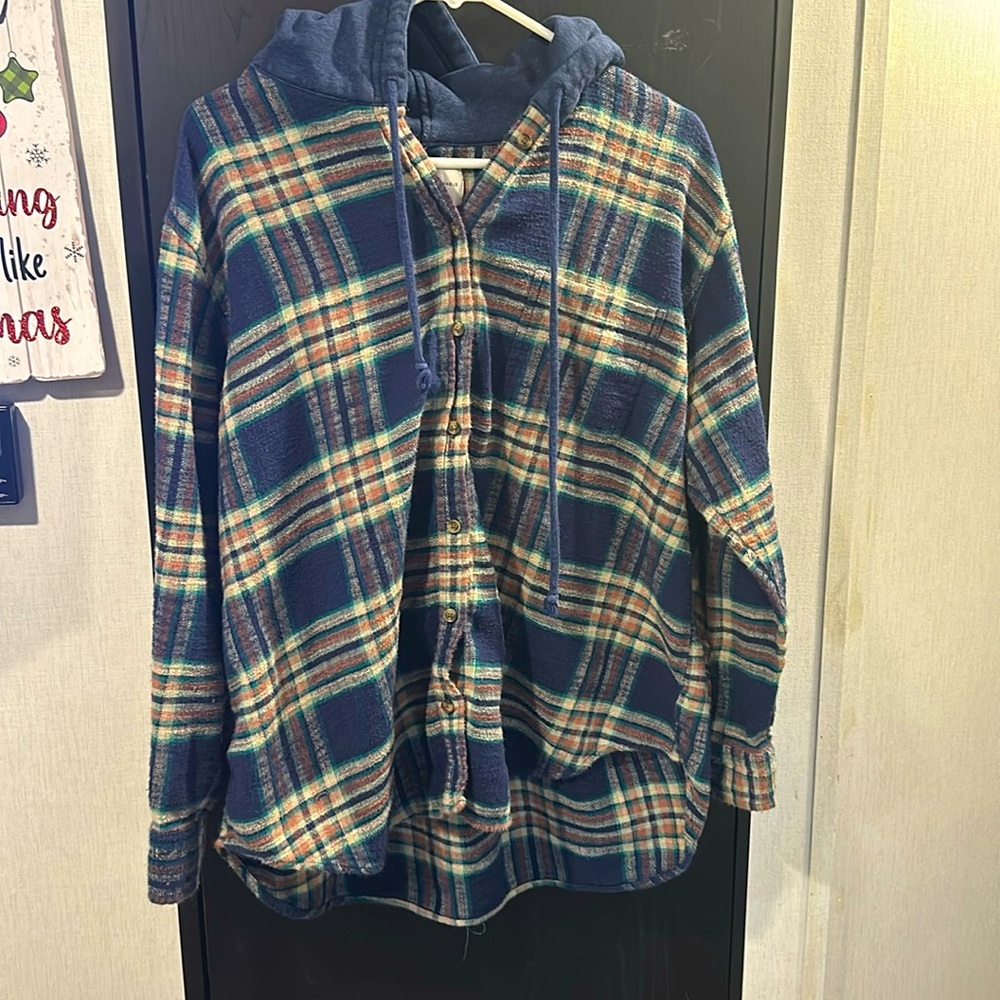 AE oversized flannel